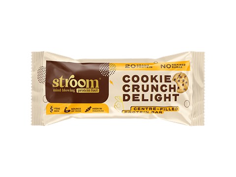 Stroom Cookie Crunch Delight Protein Bar, 63 g