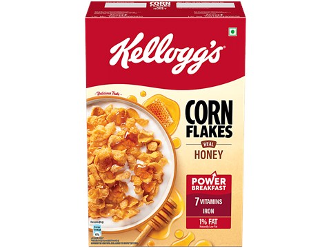 Kellogg's Corn Flakes - With Real Honey, 300 g