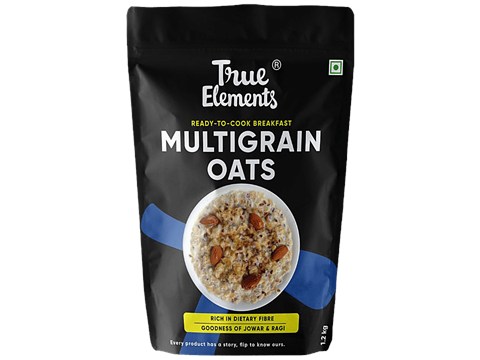 True Elements Multigrain Oats - Rich In Dietary Fibre, 1.2 kg