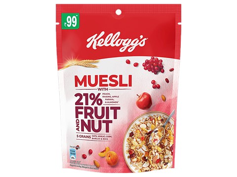 Kellogg's Muesli Fruit & Nut, 160 g