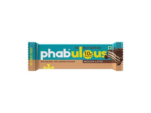 Phab Mocha Latte Millet Wafer Bar, 40 g