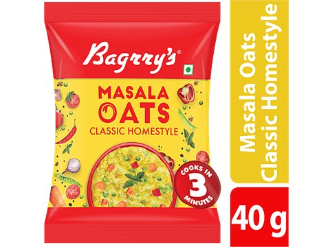 Bagrry's Masala Oats - Classic Home Style, 40 g