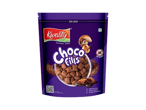 Kwality Choco Fills - Center Filled Bites, Chocolate Flavour, 250 g