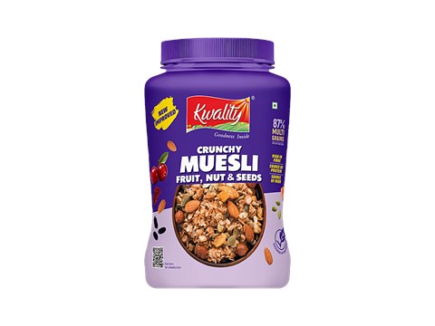 Kwality Fruit, Nut & Seeds Crunchy Muesli, 1 Kg