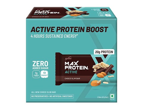 RiteBite Max Protein Bars Choco Slim 20 g Active Protein Bar - Sugar Free Healthy Protein Snacks, 67 g
