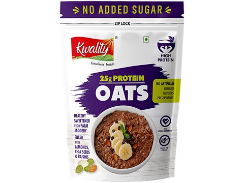 Kwality 25 g Protein Oats, 400 g