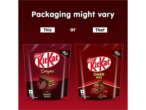 Nestle KitKat Delight Dark Minis, 103.6 g