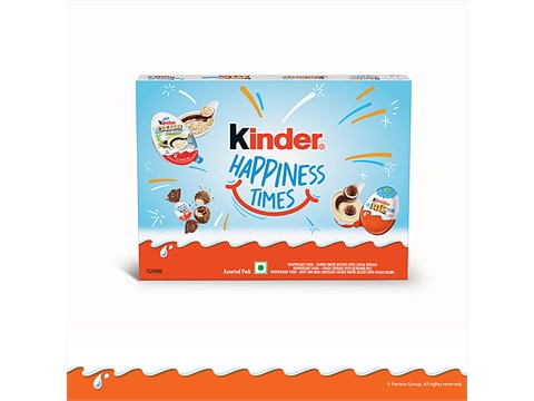 Kinder Happiness Times - Assorted Gift Pack, 122.8 g