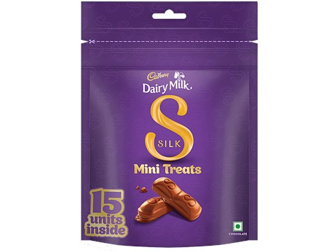 Cadbury Dairy Milk Silk Mini Treats Chocolate Bar, 135 g