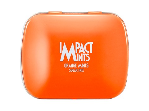 Impact Mint Sugar Free Mints - Orange, Instant Refreshment, 14 g