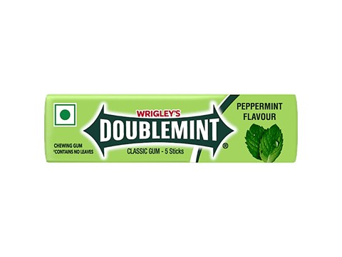 Doublemint Peppermint Flavour Classic Chewing Gum, 13 g