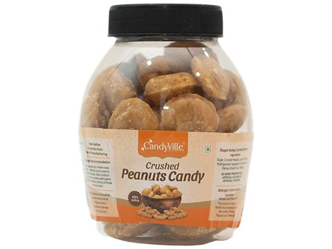 CandyVille Crushed Peanuts Candy - Sweet Flavour, 270 g