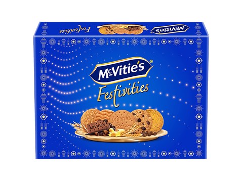 McVitie's Festivities Biscuits Gift Pack - Assorted, 458.57 g