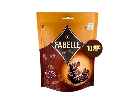 Fabelle Divine Dark Chocolate Minis, 67.5 g