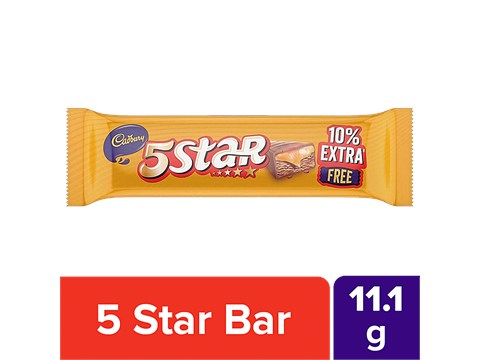 Cadbury 5 Star 5 Star, 10.1 g