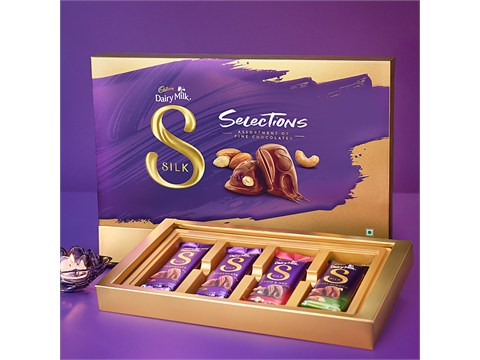 Cadbury Celebrations Dairy Milk Silk Selections Assorted Chocolate Gift Pack, 213 g