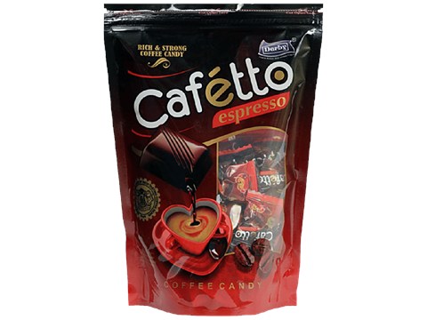 DERBY Cafetto - Rich & Strong Coffee Candy, Espresso, 175 g