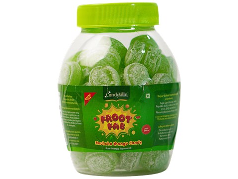 CandyVille Froot Fab Flavoured Candy - Kachcha Mango, Refreshing Taste, 300 g
