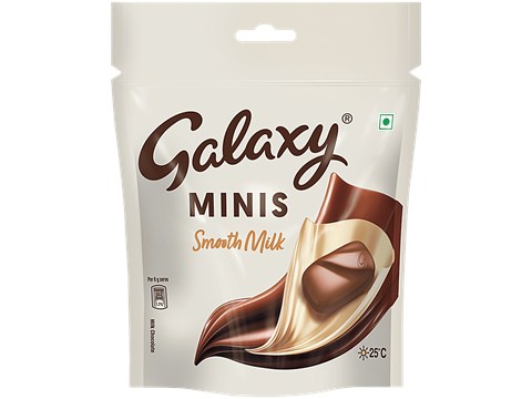 Galaxy Smooth Milk Minis Chocolate, 72 g