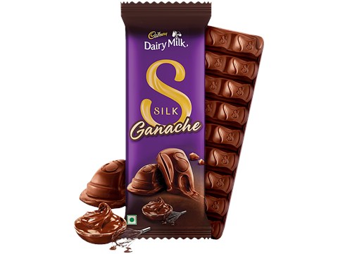 Cadbury Dairy Milk Silk Ganache Chocolate Bar, 54 g