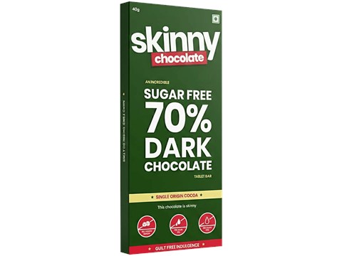 Nova Nova  Sugar Free 70% Dark Chocolate, 40 g