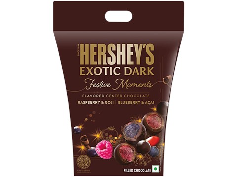 Hershey's Festive Moments Exotic Dark Chocolate Gift Pack, 87 g