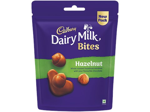 Cadbury Dairy Milk Hazelnut Chocolate Coated Bites, 54 g