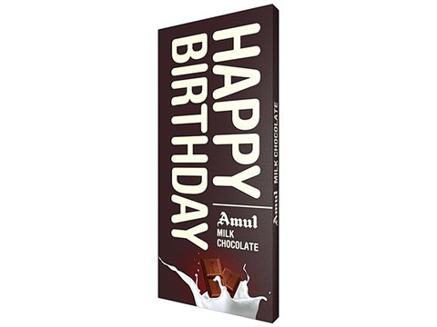Amul Happy Birthday Milk Chocolate, 150 g