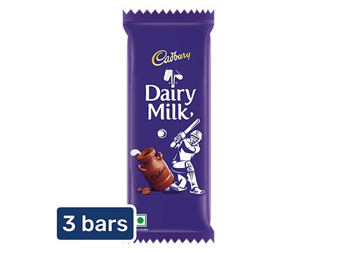 Cadbury Dairy Milk Chocolate Bar, 3x46 g