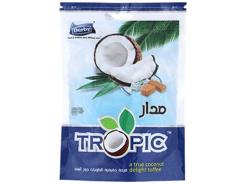 DERBY Tropic Coconut Toffee - Sweet, 150 g