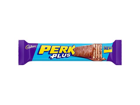 Cadbury Perk Plus Chocolate Coated Wafer Bar, 40 g