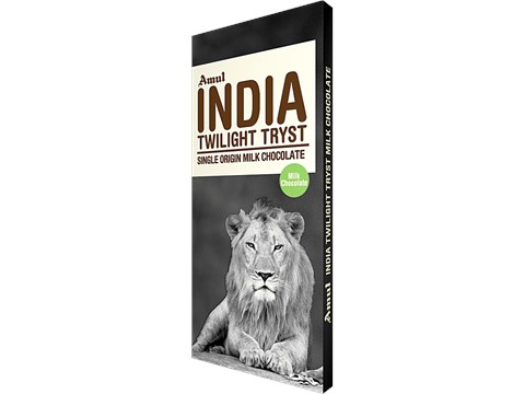 Amul India Single Origin Milk Chocolate, 125 g