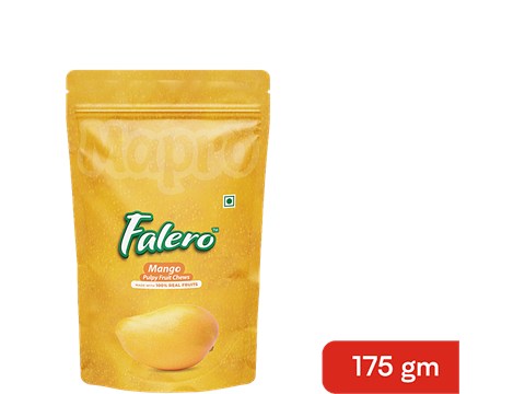 Mapro Falero Pulpy Fruit Chews - Django Mango, 175 g