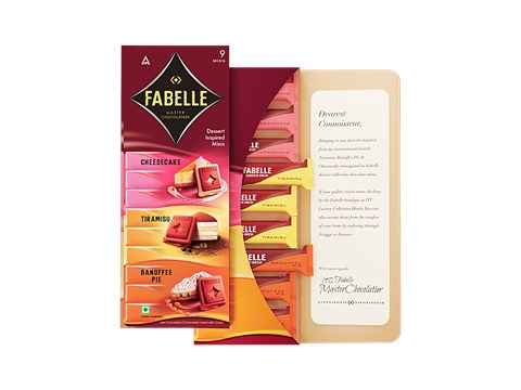 Fabelle Choco Deck Dessert Inspired Collection, 63 g