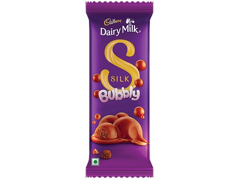 Cadbury Dairy Milk Silk Bubbly Chocolate Bar, 46 g