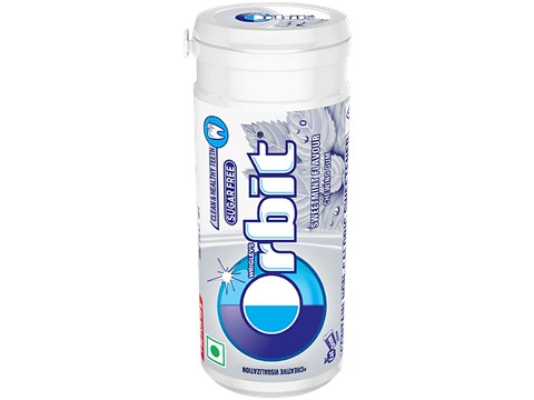 Orbit Sweetmint Sugar Free Chewing Gum, 19.8 g