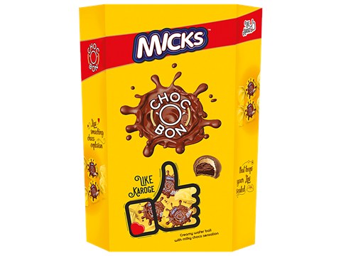 MICKS Choc O Bon Creamy Wafer Ball - with Milky Choco Sensation, 720 g