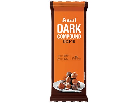 Amul Dark Compound Slab - Dco-18, 500 g