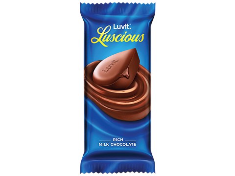 LuvIt Luscious Rich Milk Chocolate Bar, 36 g