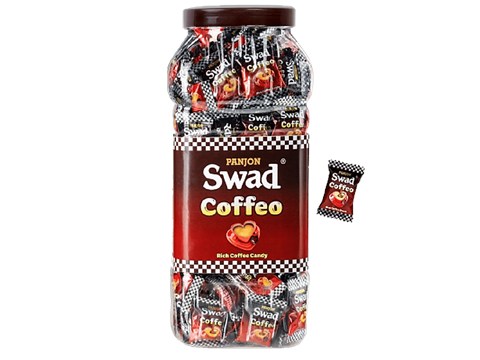 Swad Swad Coffee Candy -  Toffee Jar, 500 g