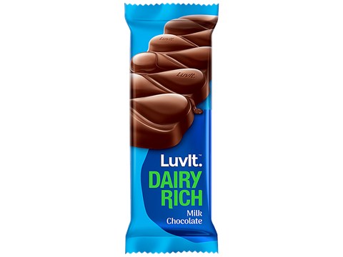 LuvIt Dairy Rich Milk Chocolate Bar, 27 g