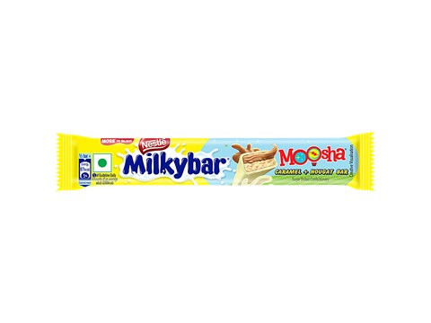 Nestle Milkybar Moosha Caramel & Nougat Bar, 40.5 g