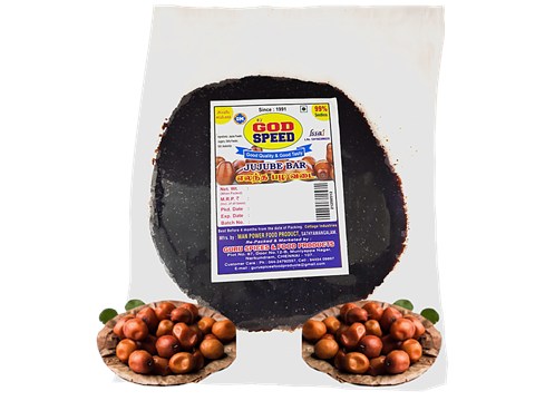 God Speed Jujube Bar - Healthy, Nutritious, No Added Preservatives & Colours, 80 g