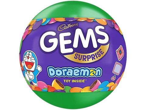 Cadbury Gems Surprise Chocolate Ball, 14.69 g