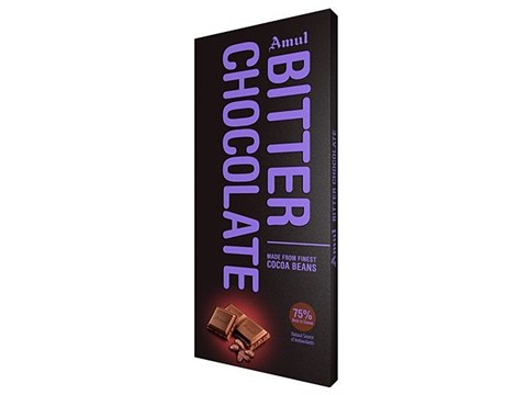 Amul Bitter Chocolate- 75% Rich In Cocoa, 150 g