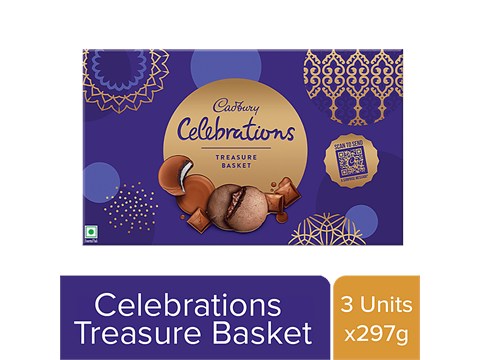 Cadbury Celebrations Treasure Basket Gift Pack, 3x313 g