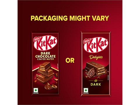 Nestle KitKat Delights Dark Coated Wafer Bar, 150 g