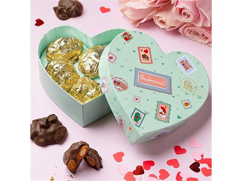 Theobroma Dark Choco Almond Rocks Box, 110 g