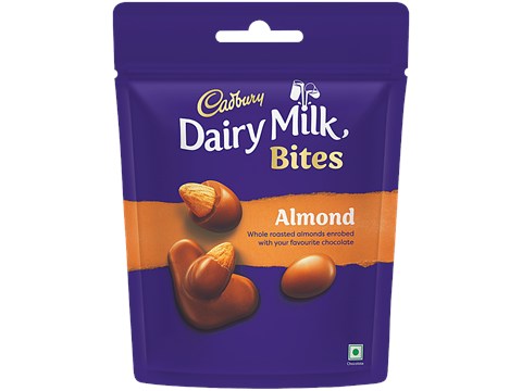 Cadbury Dairy Milk Almond Chocolate Coated Bites, 30 g