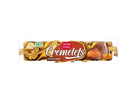 Lavian Exotique Cremelets - Smooth Caramel Flavoured Truffles, Sweet & Rich Flavour, 46 g